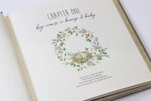 Load image into Gallery viewer, Personalized  Hand-Crafted Baby Journal