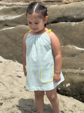 Load image into Gallery viewer, Green Stripe Connie Dress
