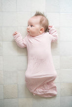 Load image into Gallery viewer, Pink Mini Stripe Newborn Gown
