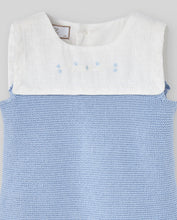 Load image into Gallery viewer, Blue Alegra Cotton Romper
