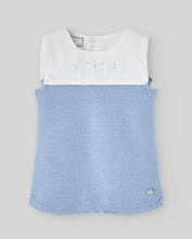 Load image into Gallery viewer, Blue Alegra Cotton Romper
