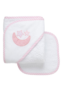 Pink Lullaby Hooded Towel
