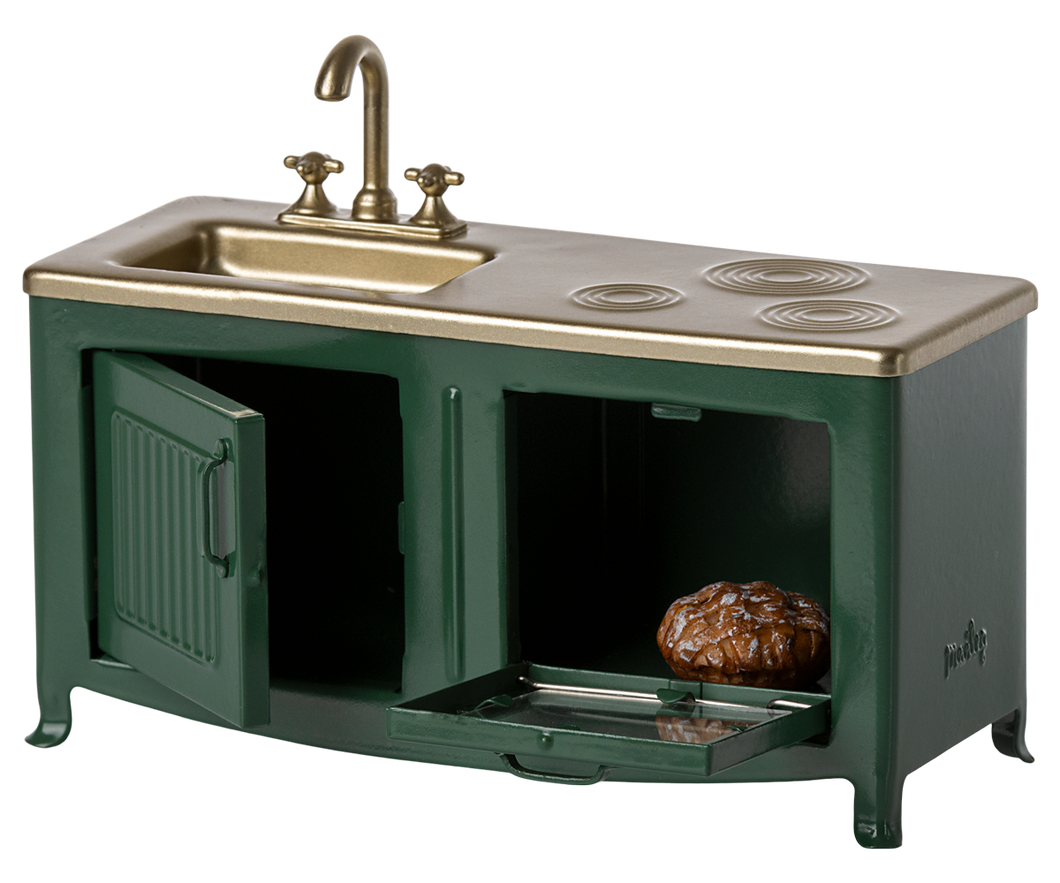 Kitchen, Mouse -  Dark Green