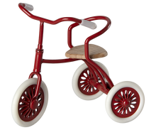 Load image into Gallery viewer, Maileg Abri Tricycle - Mouse Red
