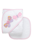 Butterfly Hooded Towel