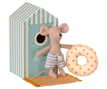Load image into Gallery viewer, Maileg Beach Mouse - Little Brother
