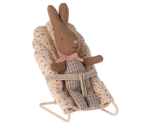 Load image into Gallery viewer, Rose/Blue Check My Rabbit
