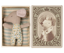 Load image into Gallery viewer, Sleepy Wakey, Baby Mouse - Blue
