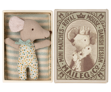 Load image into Gallery viewer, Sleepy Wakey, Baby Mouse - Blue
