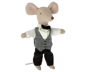 Maileg Waiter Mouse, Big Sister/Brother