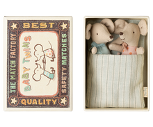 Load image into Gallery viewer, Maileg Twins, Baby Mice in Matchbox
