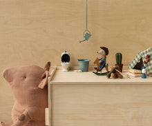 Load image into Gallery viewer, Cowboy Mouse on Rocking Horse,  Little Brother
