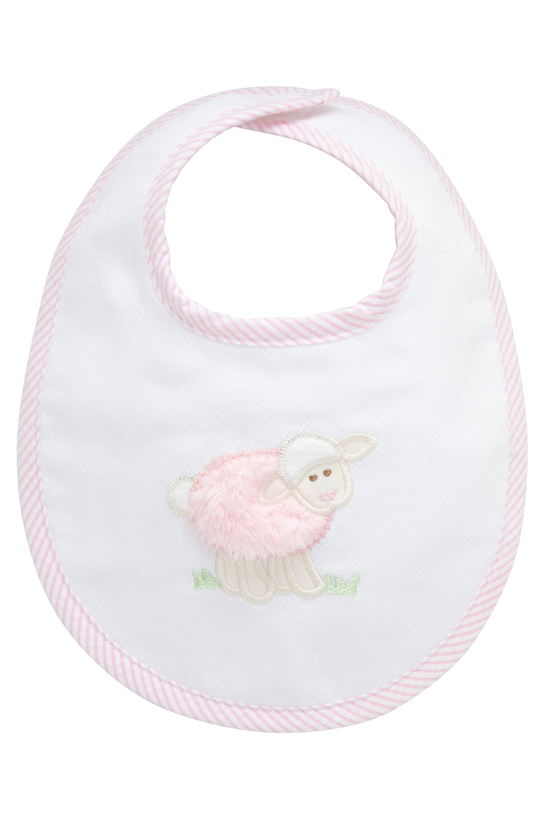 Pink Lamb Bib