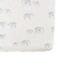 Load image into Gallery viewer, Follow Me Elephant Crib Sheet
