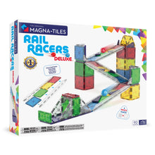 Load image into Gallery viewer, Magna-tiles Rail Racers Deluxe 90 pc
