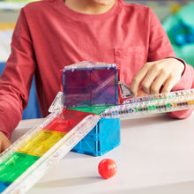 Load image into Gallery viewer, Magna-tiles Rail Racers 33 pc
