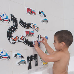 Traffic Foam Bath Toys