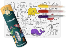 Load image into Gallery viewer, Into the Wild Mini Coloring &amp; Doodle Mat
