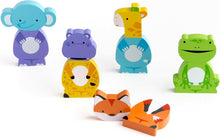 Load image into Gallery viewer, Wooden Magnetic Mix &amp; Match  Animals
