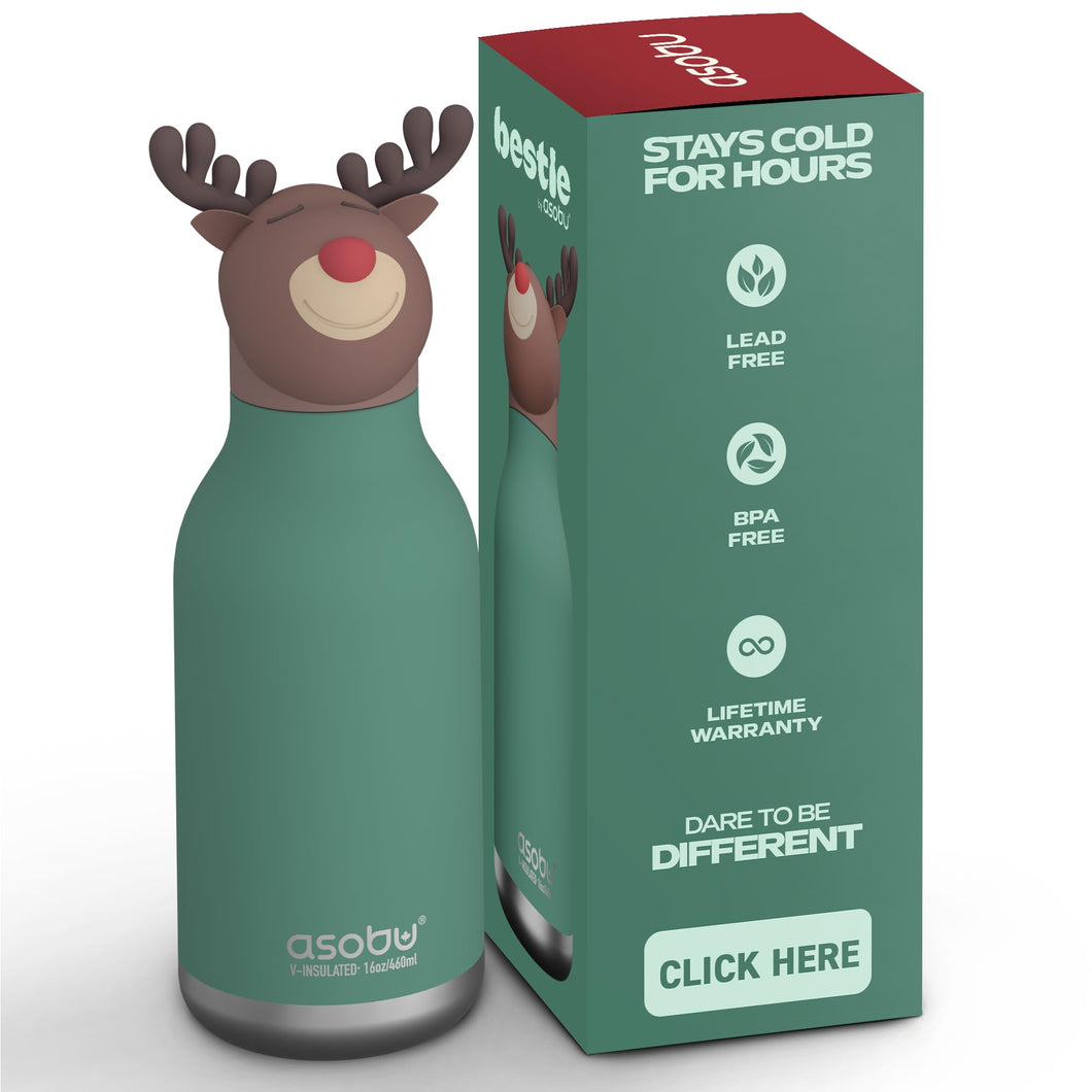 Reindeer Bestie Water Bottle
