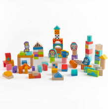 Load image into Gallery viewer, Build &amp; Imagine Wooden Blocks
