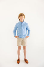 Load image into Gallery viewer, Barrington Blue Prepletic Hayword Half Zip
