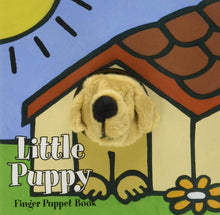 Load image into Gallery viewer, Little Puppy Finger Puppet Book
