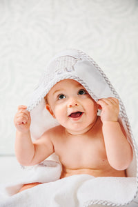Gray Elephant Hooded Towel