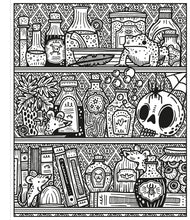 Load image into Gallery viewer, Halloween Magic Painting Book
