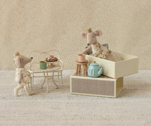 Load image into Gallery viewer, Royal Twin Mice, Little Sister and Brother in Matchbox
