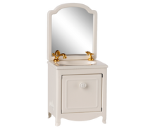 Load image into Gallery viewer, Maileg Sink dresser, Mouse - Off white
