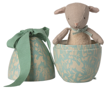 Load image into Gallery viewer, Mint Lamb Small Easter Egg with Micro
