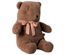 Load image into Gallery viewer, Teddy bear plush, Medium - Soft brown
