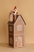 Load image into Gallery viewer, Gingerbread House with Chimney
