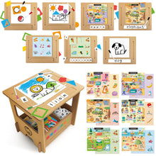 Load image into Gallery viewer, Wooden Desk Writing School
