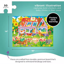 Load image into Gallery viewer, Chicken Coop 50pc Puzzle
