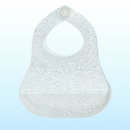 Jelly Glitter Magnetic Bib - Sugar