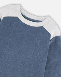Super Soft Rib Top with Elbow Patches