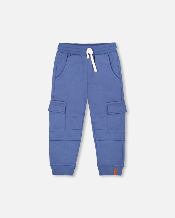 Blue Cargo Jogger