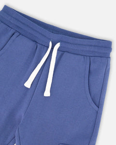 Blue Cargo Jogger