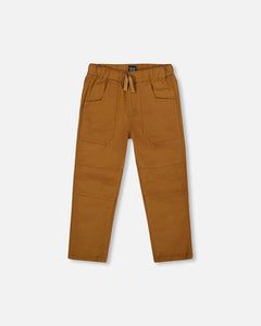 Bronze Twill Jogger