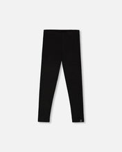 Load image into Gallery viewer, Black Rib Leggings
