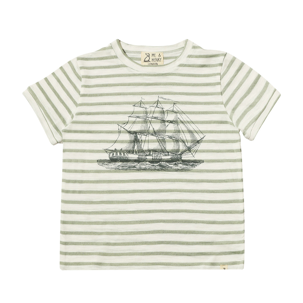 Newquay Striped Boat Tee