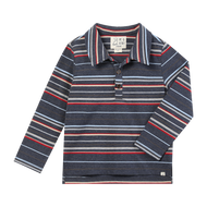 Spencer Polo Chambray Multi Stripe