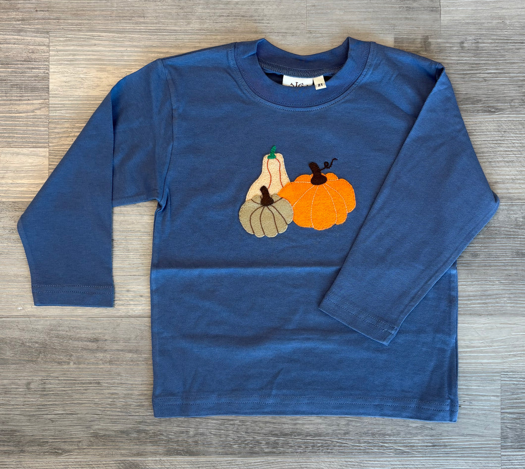 Steel Blue Gourds Tee