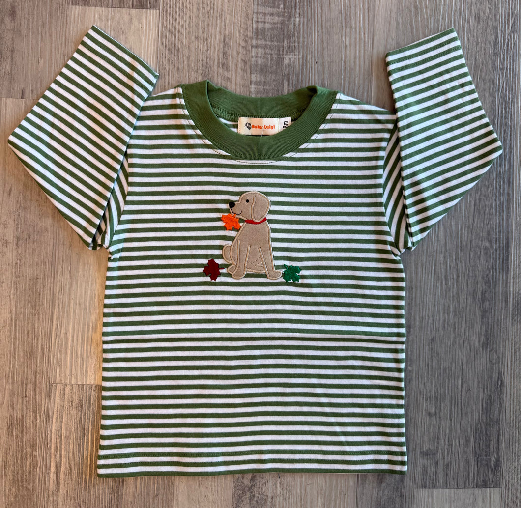 Green Stripe Tee