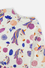 Load image into Gallery viewer, Unicorn Print French Terry Dress

