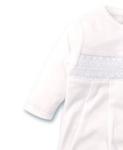 Load image into Gallery viewer, Kissy Hand Smock Footie
