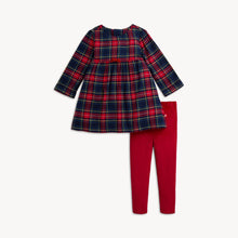 Load image into Gallery viewer, Magnetic Plaid Dress &amp; Legging Set
