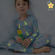 Load image into Gallery viewer, Blue Party Animals Glow in the Dark Modal Pjs
